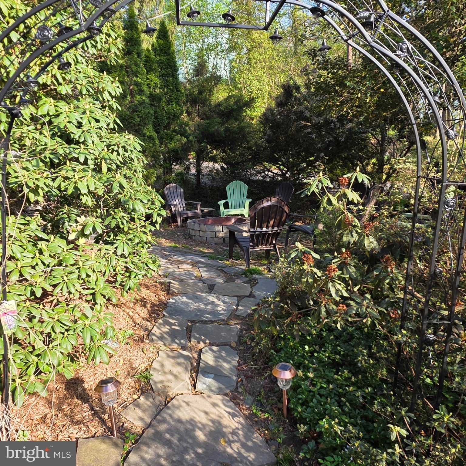 443 High Street Mount Holly, NJ 08060 - Photo 13 of 42 Serene garden retreat awaits you.