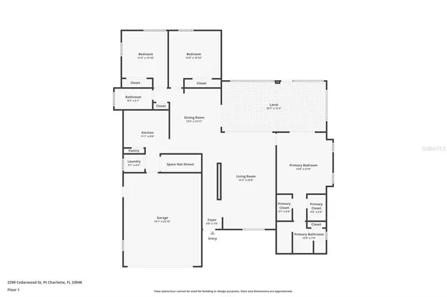 $380,000 | 2298 Cedarwood Street, Port Charlotte, FL 33948