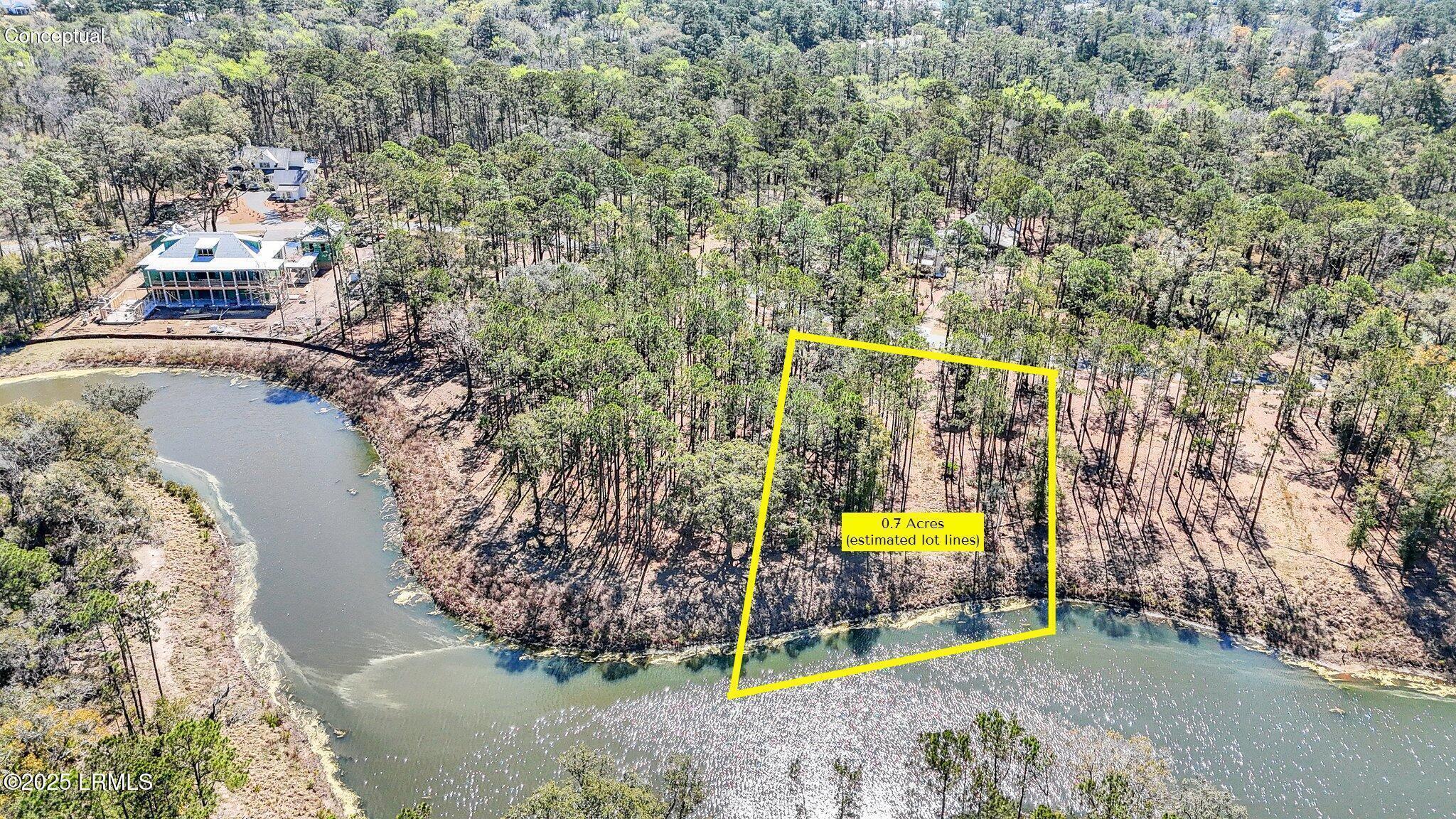 72 Lupine Road Bluffton, SC 29910 - Photo 2 of 51 72 Lupine Estimated Lot Lines