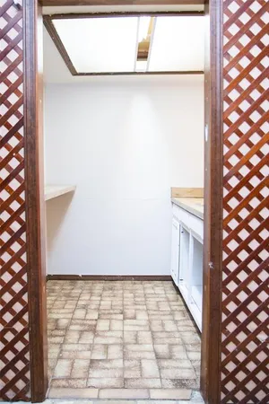 a view of wooden floor