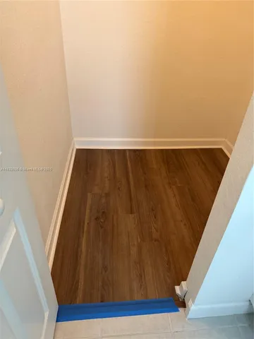 a view of wooden floor