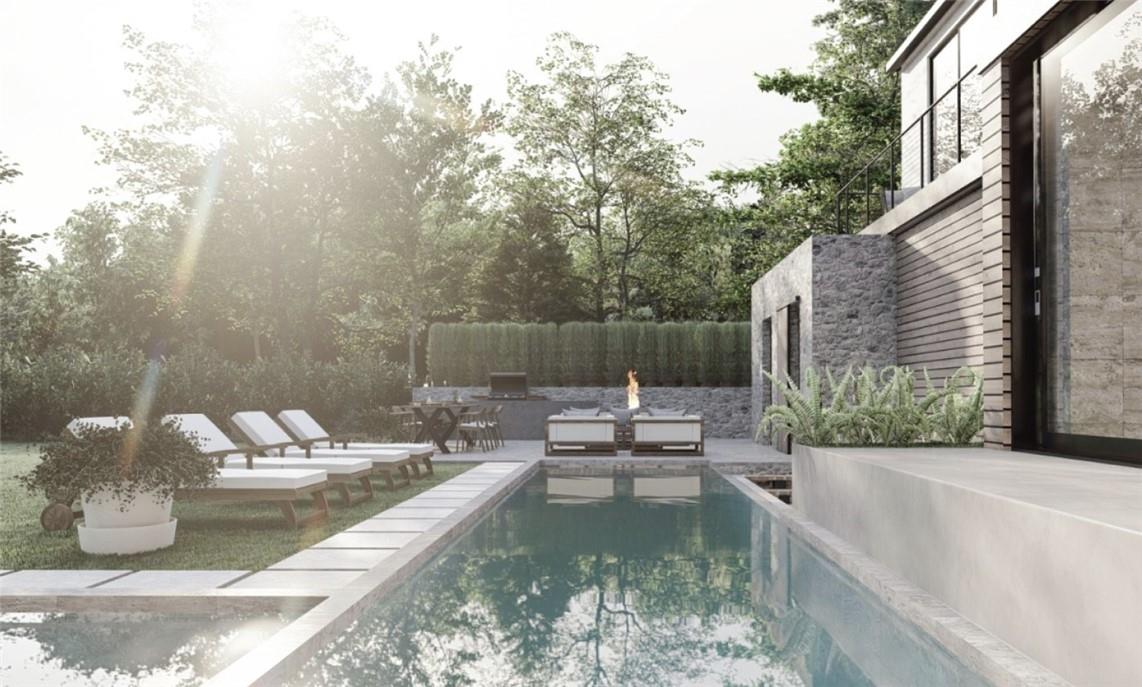 0 Cyrus Field Road Irvington, NY 10533 - Photo 3 of 10 a view of a swimming pool with a patio