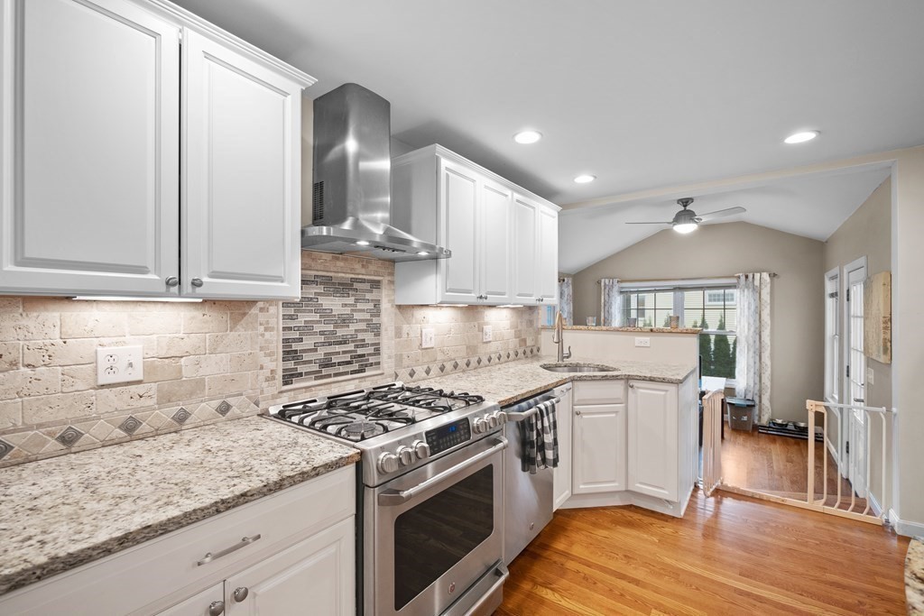 6 Alderbrook Road Andover, MA 01810 - Photo 5 of 29 a kitchen with a stove and a sink