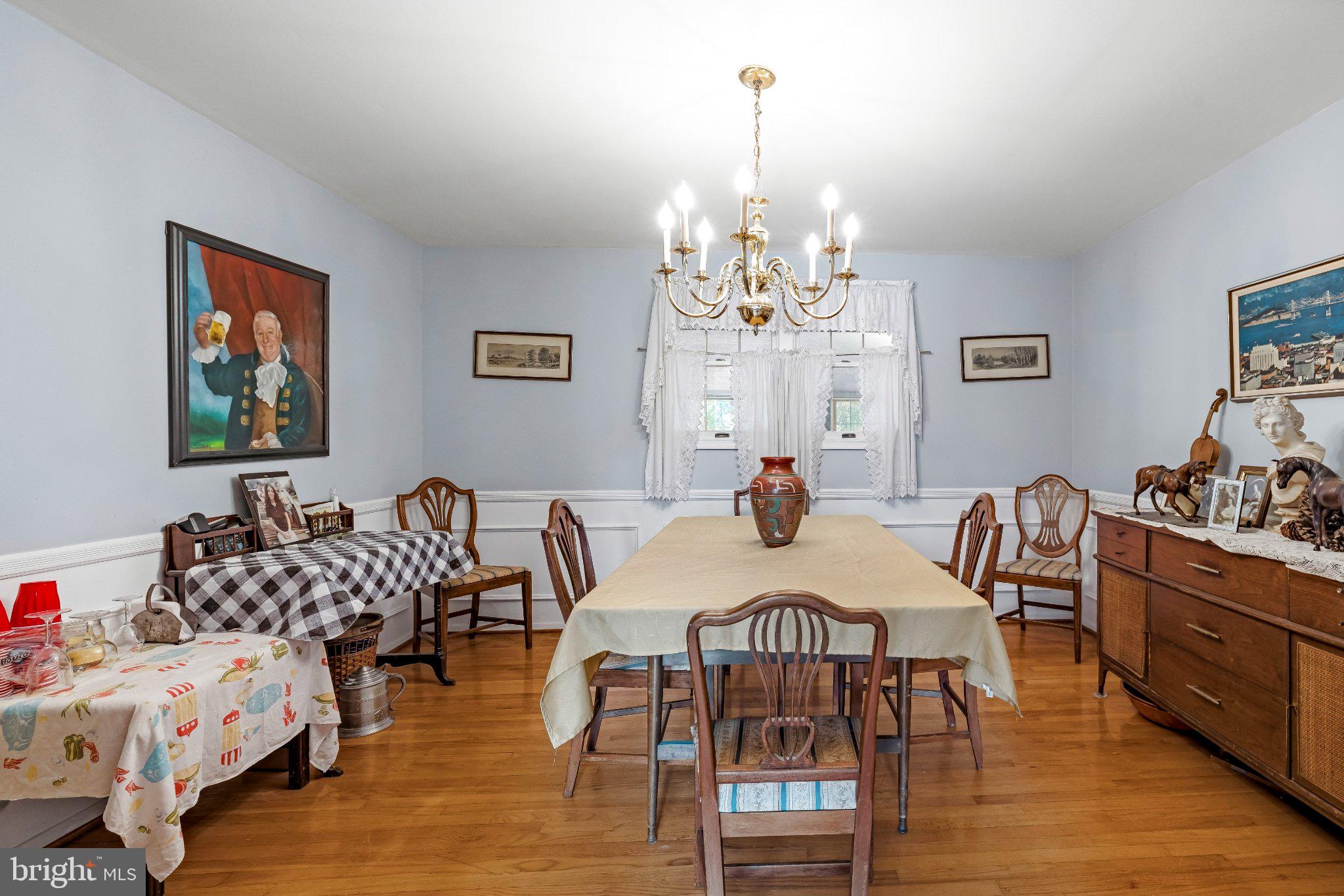 2114 Pot Spring Road Lutherville-Timonium, MD 21093 - Photo 10 of 49 Large dining room with windows to rear yard