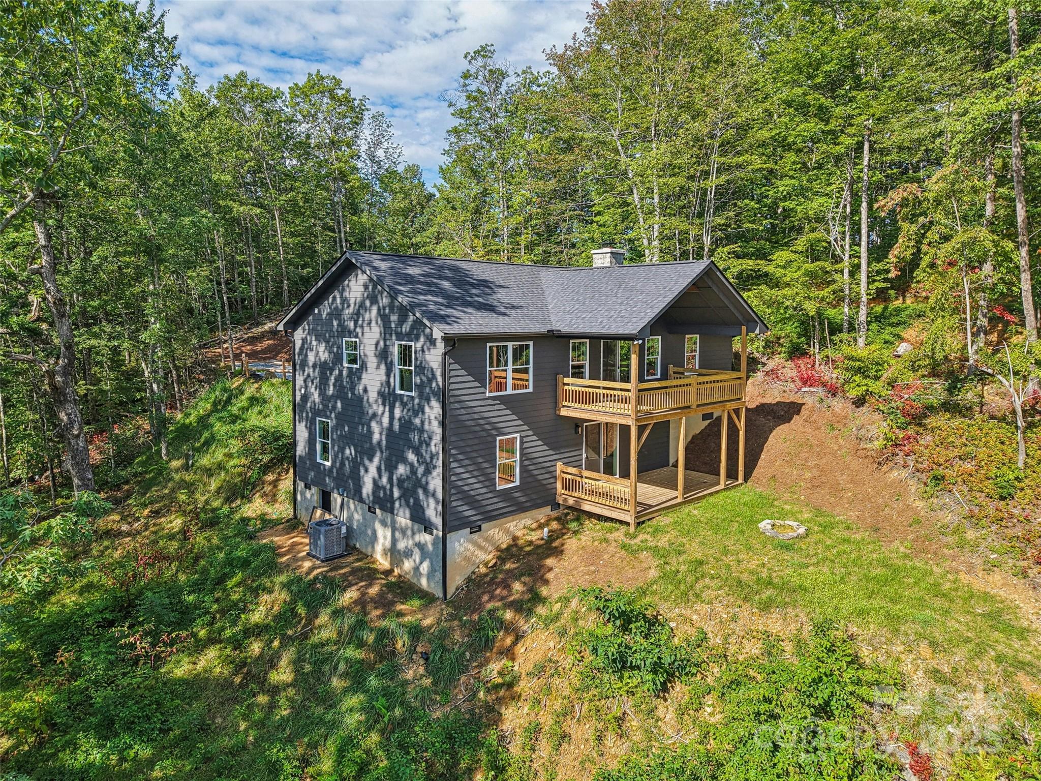 366 Ben Nevis Road Brevard, NC 28712 - Photo 46 of 48 a house with trees in the background