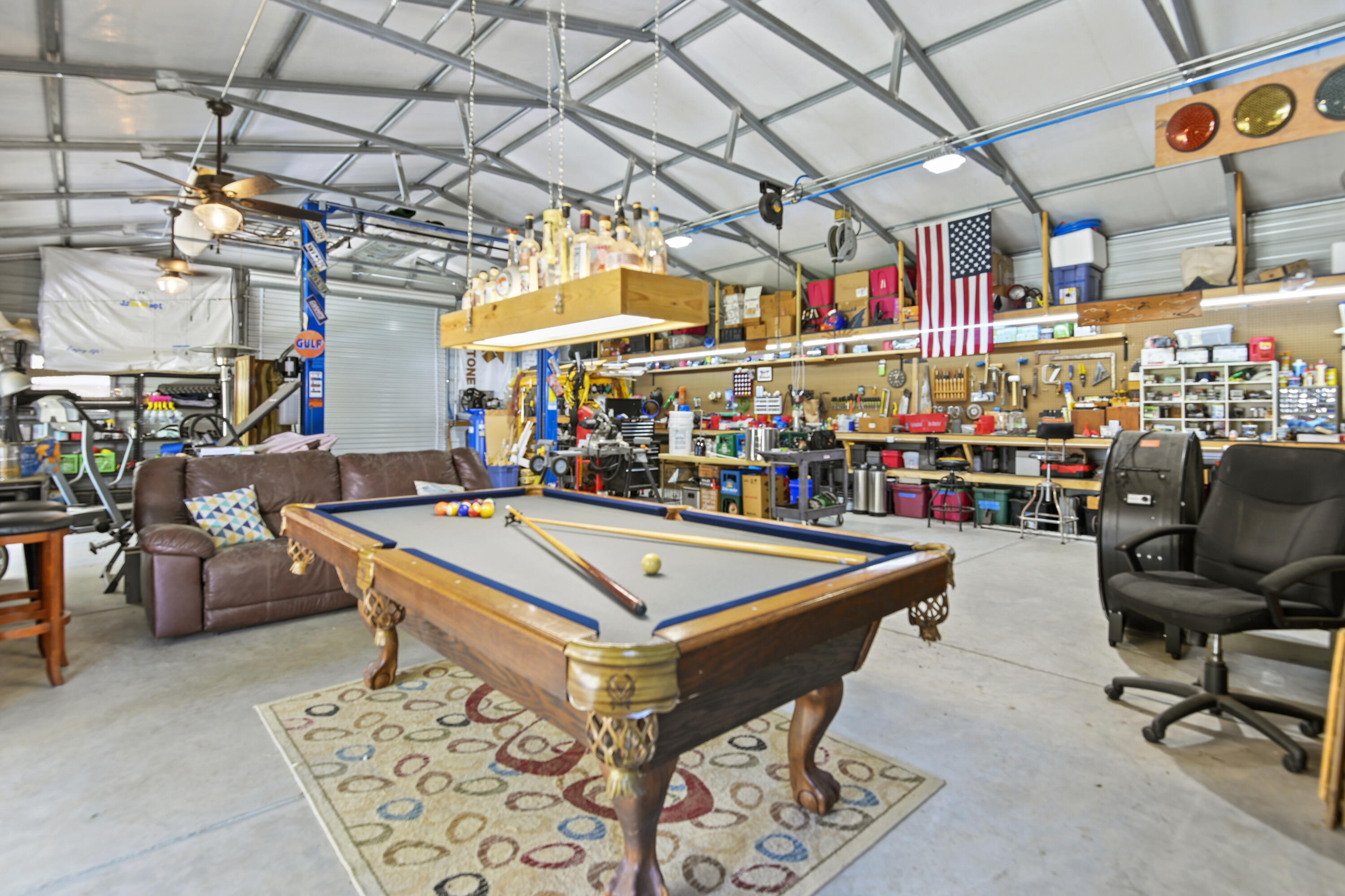 290 Rehoboth Road Cottageville, SC 29435 - Photo 31 of 44 Playroom:shed from pool table