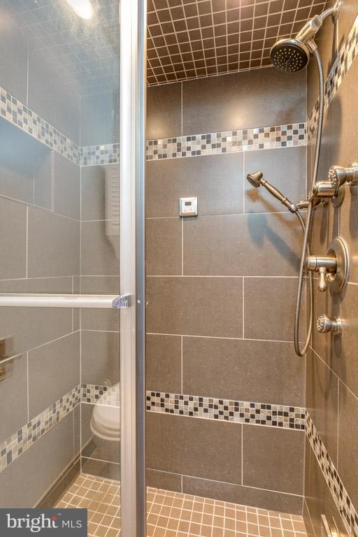 292 M Street Southwest, Unit 292 Washington, DC 20024 - Photo 14 of 29 Master bath with gorgeous tilework