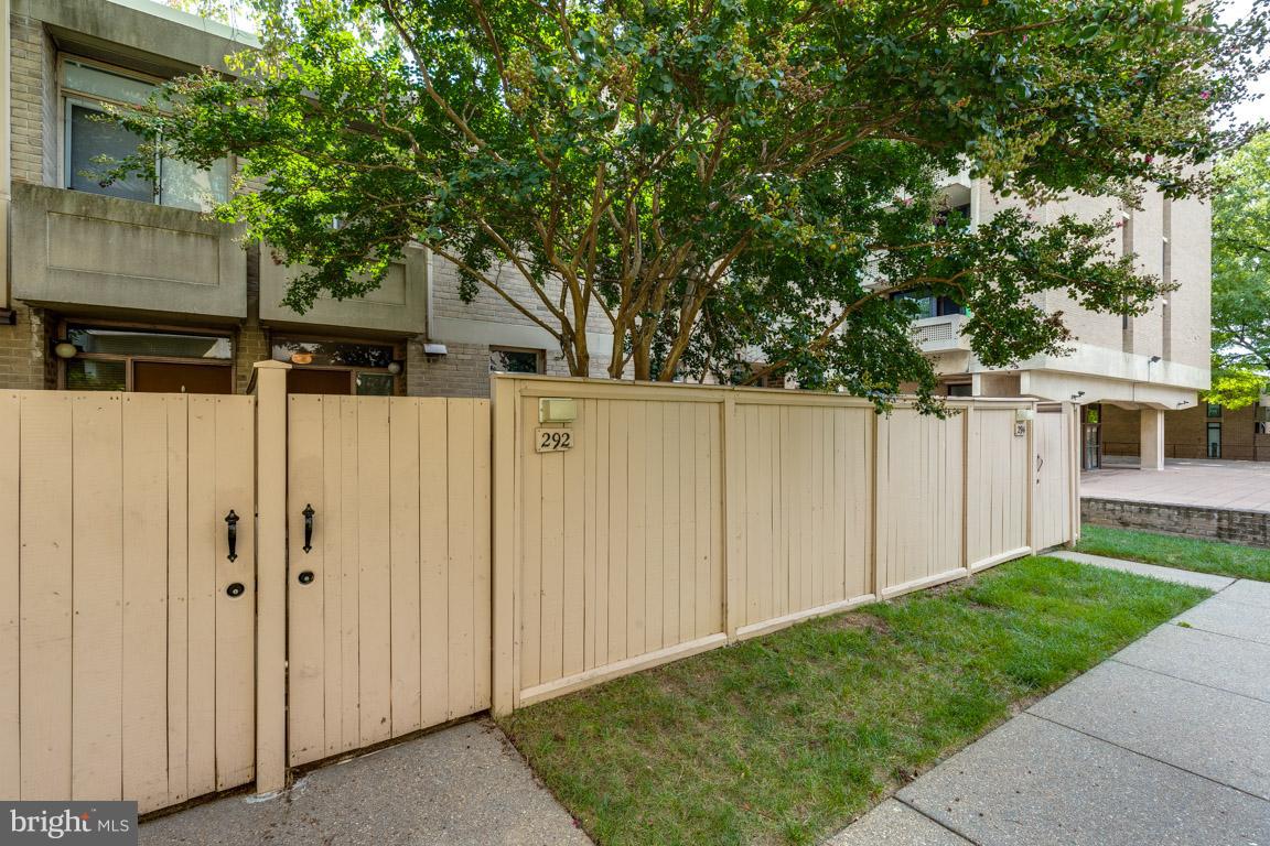 292 M Street Southwest, Unit 292 Washington, DC 20024 - Photo 27 of 29 Welcome home. Gate takes you to your door!