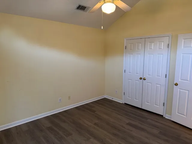 wooden floor in an empty room