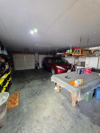 a room with gym equipment and equipment