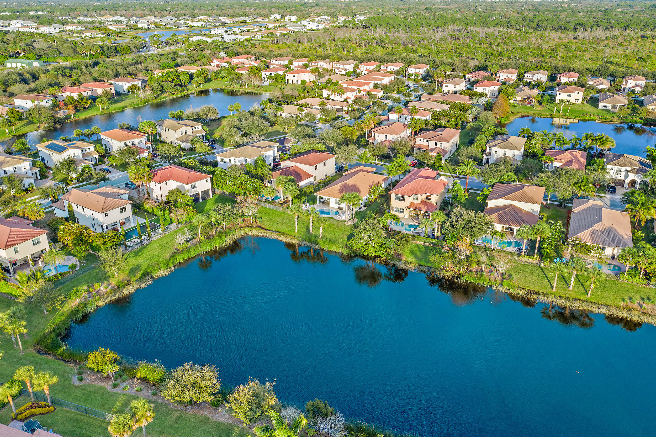 237 Porgee Rock Place Jupiter, FL 33458 - Photo 43 of 47 view of lake