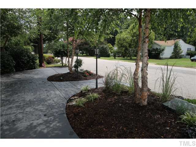 2006 Bernard Street Raleigh, NC 27608 - Photo 2 of 25 Great care has been given to the many trees and plants...so tastefully done.