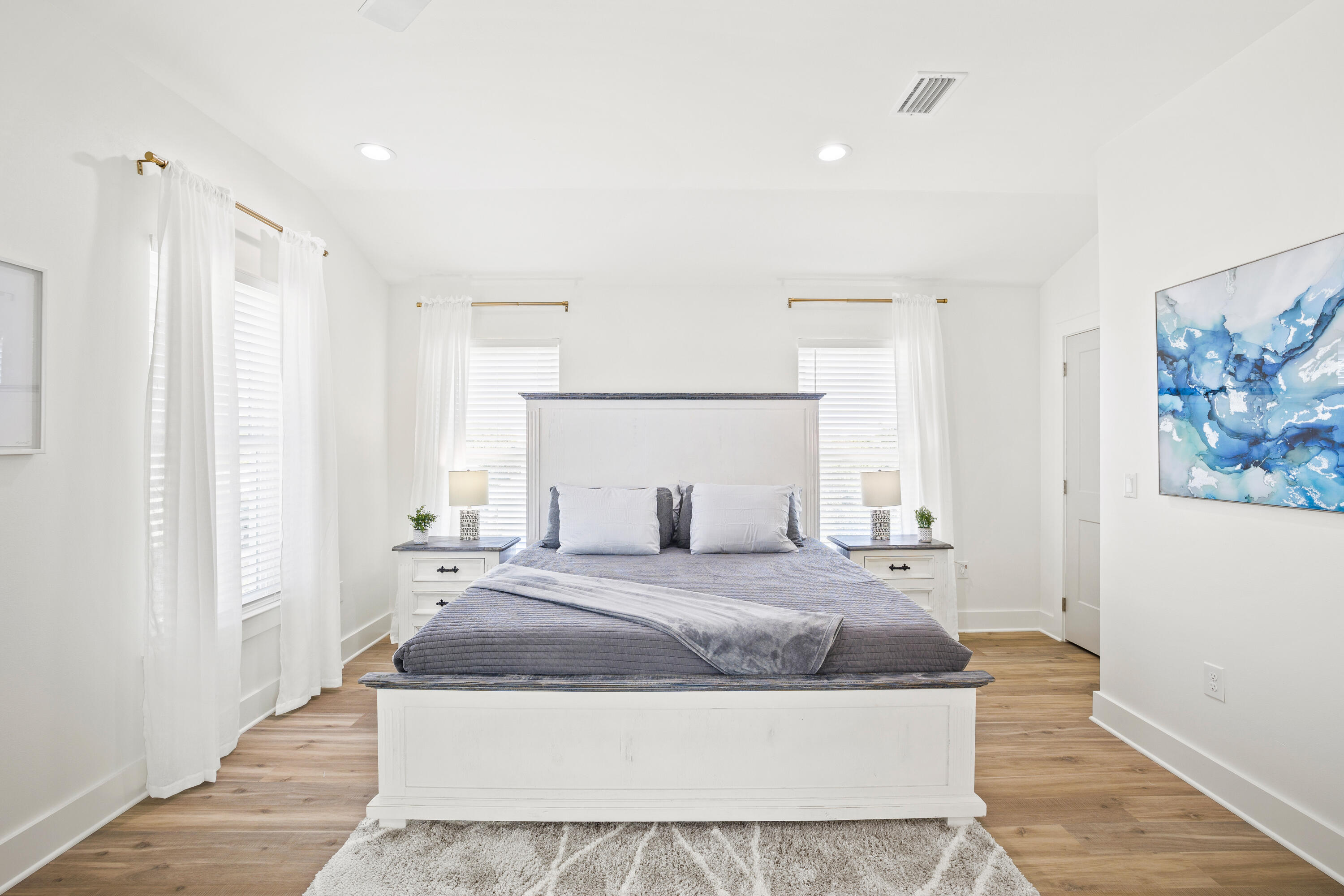 7 Lake Street Miramar Beach, FL 32550 - Photo 14 of 37 a bedroom with a large bed and a window