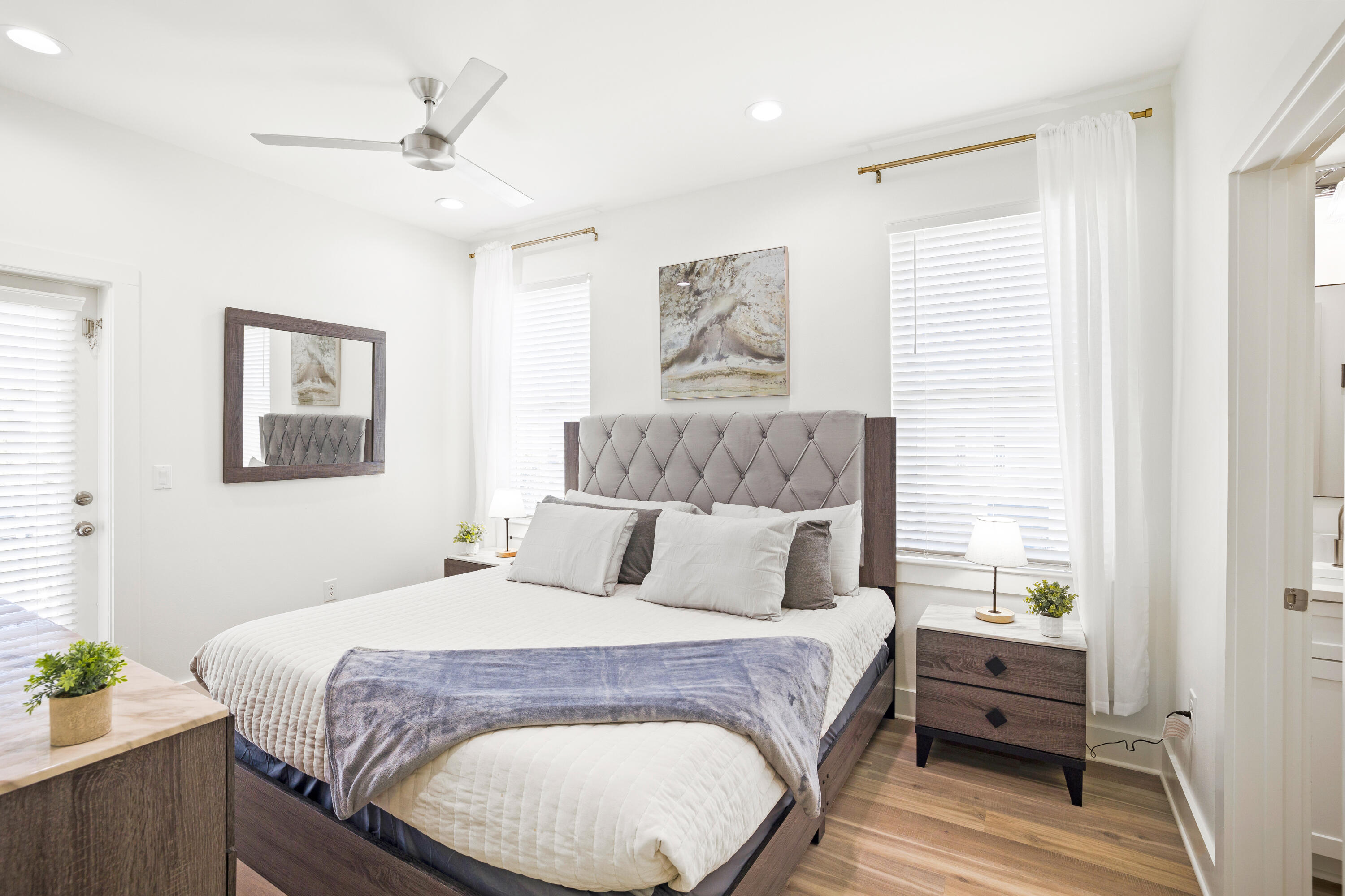 7 Lake Street Miramar Beach, FL 32550 - Photo 28 of 37 a bedroom with a large bed and a window