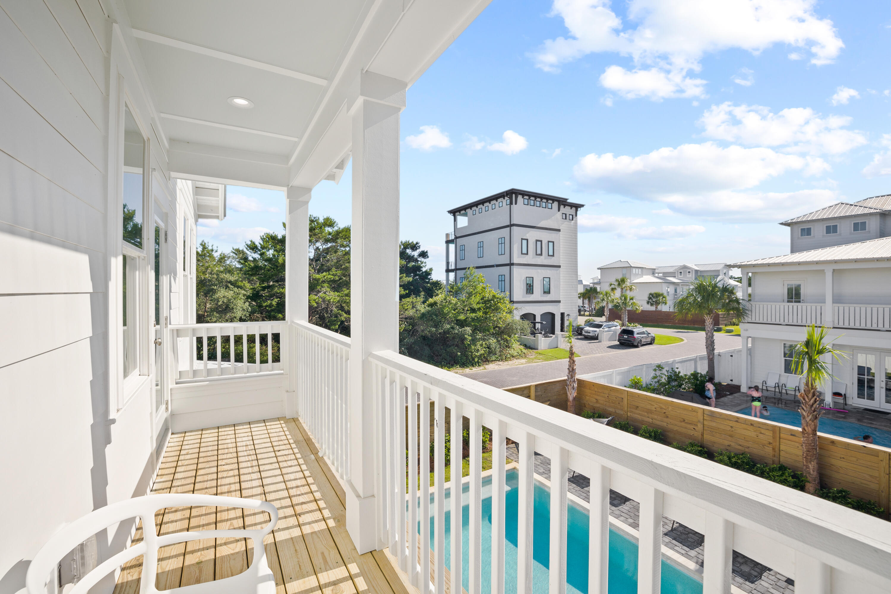 7 Lake Street Miramar Beach, FL 32550 - Photo 37 of 37 a view of a balcony with wooden floor