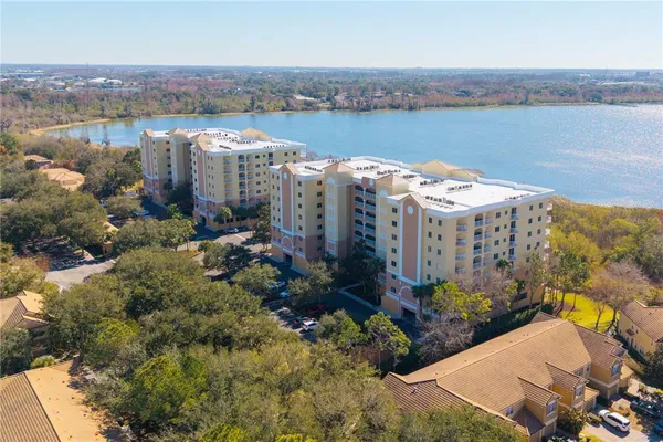 a view of a city with tall buildings