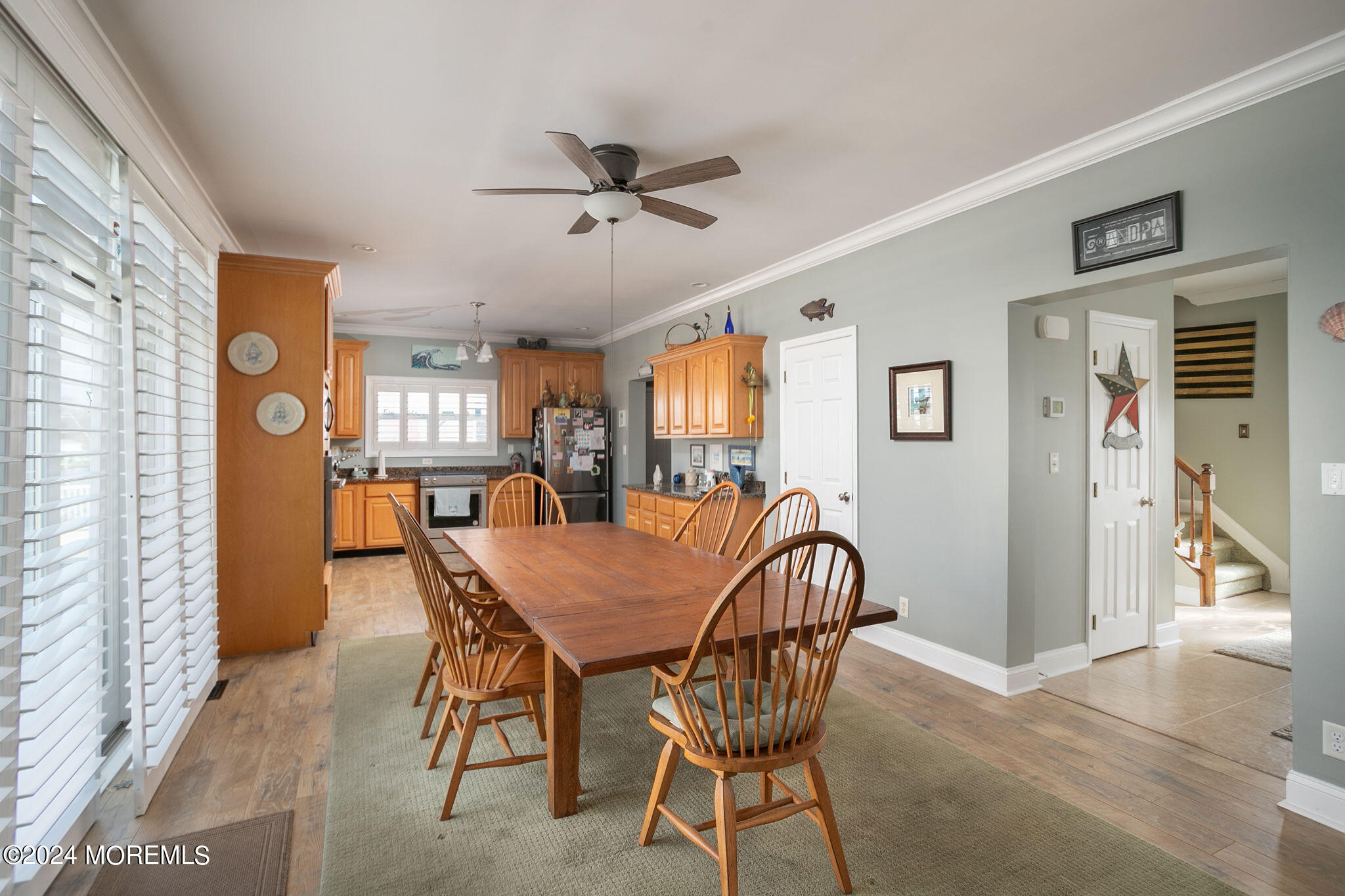 27 Sands Point Road Waretown, NJ 08758 - Photo 14 of 36 a dining room with furniture and window