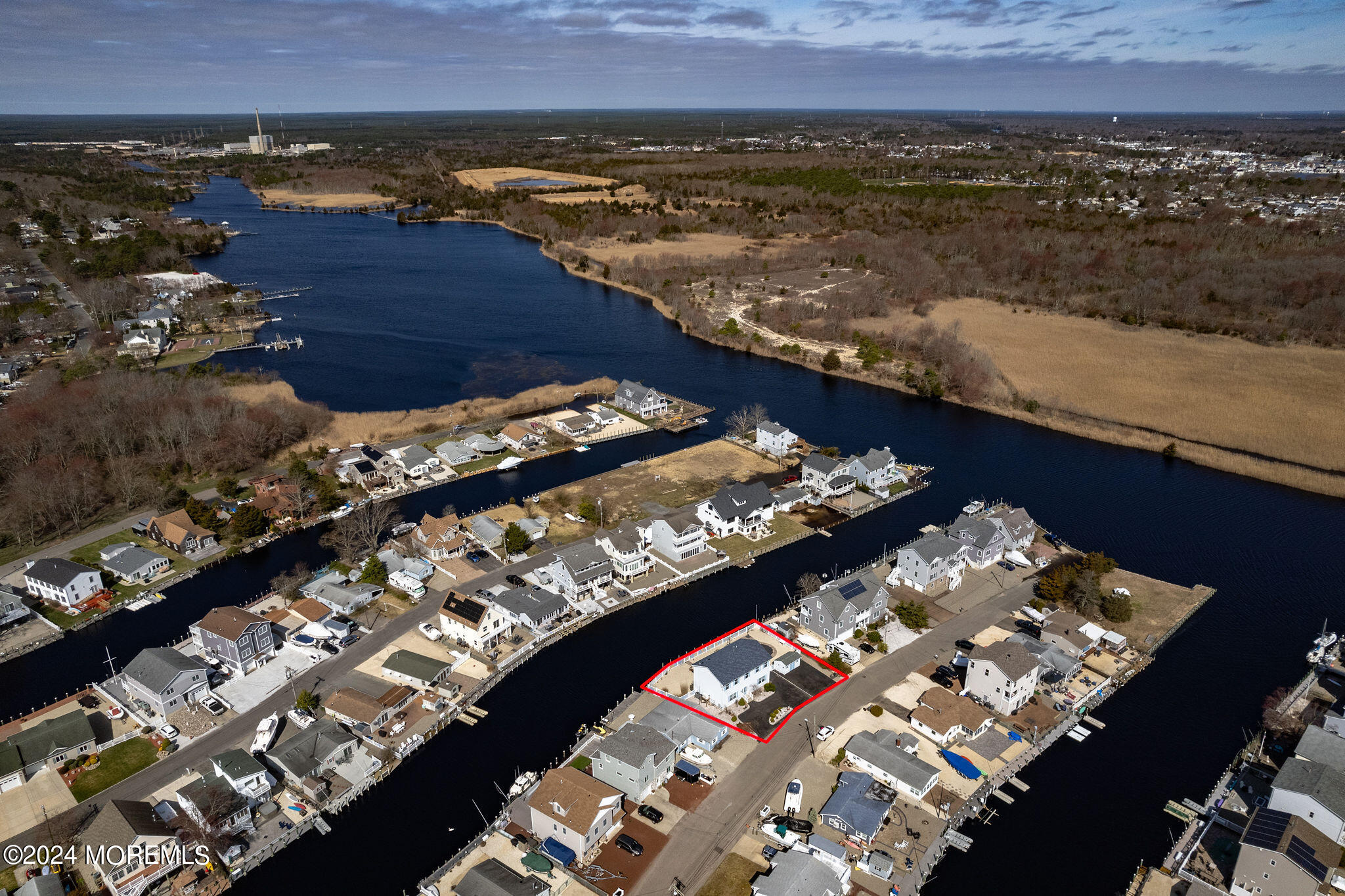 27 Sands Point Road Waretown, NJ 08758 - Photo 31 of 36 an aerial view of a house