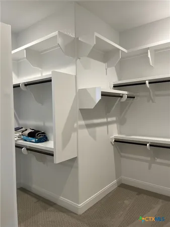 a room with storage and utility