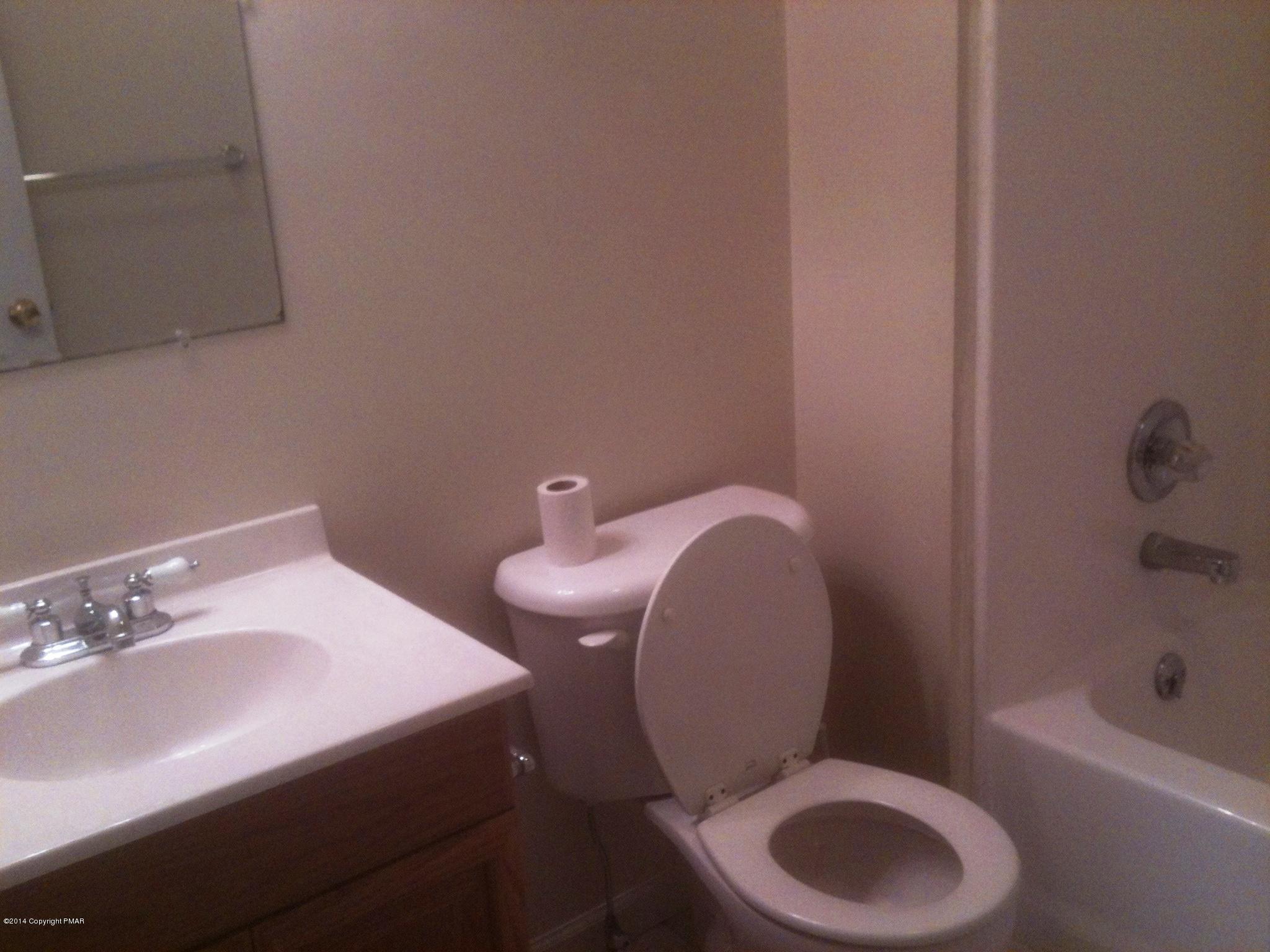 26 Lily Road East Stroudsburg, PA 18302 - Photo 21 of 48 a white toilet sitting next to a bathroom sink