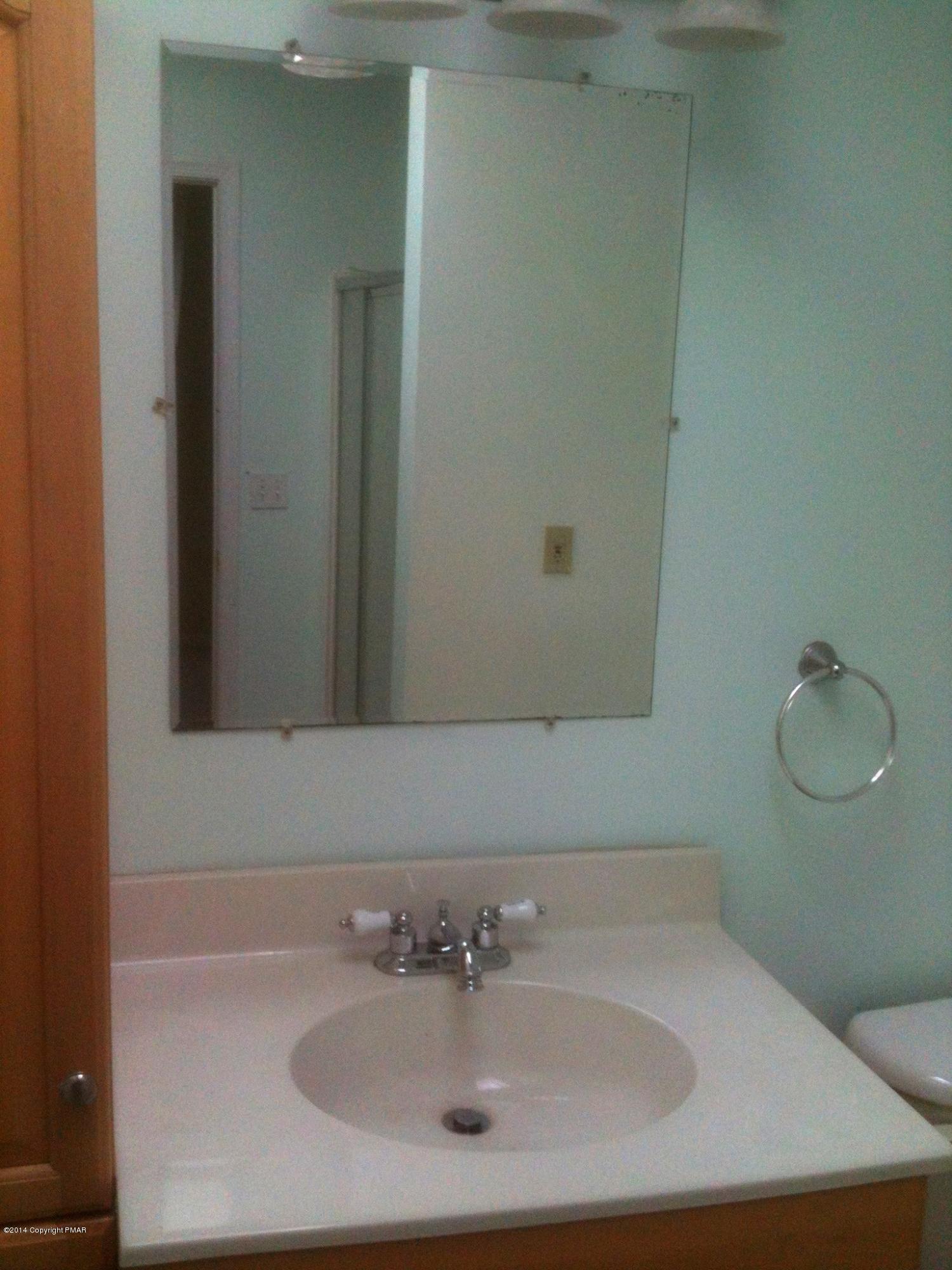 26 Lily Road East Stroudsburg, PA 18302 - Photo 6 of 48 a bathroom with a sink and a mirror