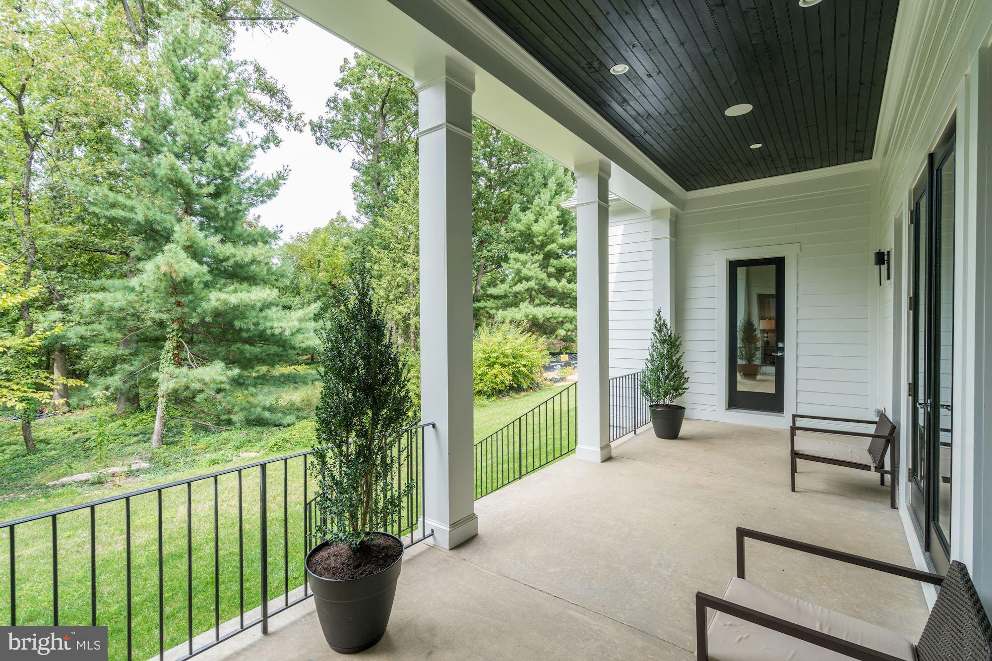 6166 Cobbs Road Alexandria, VA 22310 - Photo 29 of 30 Porch Opens from Master, Great Room, Bfast Room