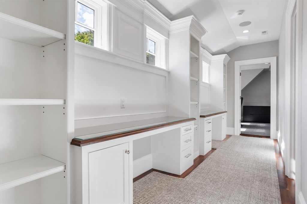 32 Forest Street Lexington, MA 02421 - Photo 20 of 33 a large white kitchen with granite countertop a sink
