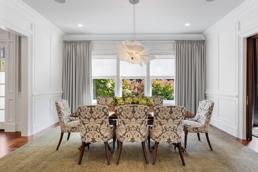 32 Forest Street Lexington, MA 02421 - Photo 6 of 33 a view of a dining room with furniture window and outside view