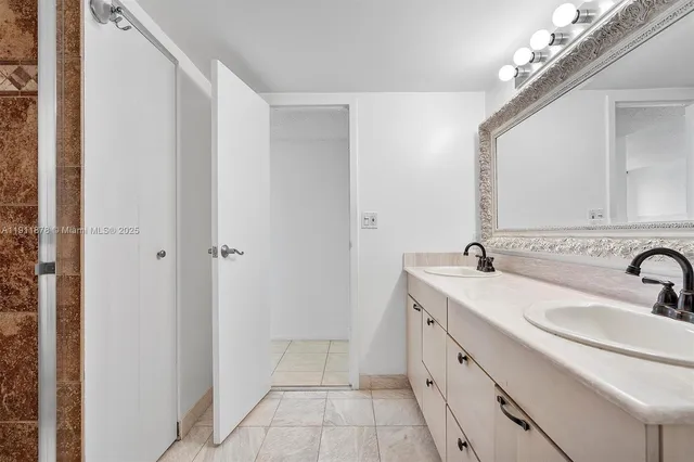 a view of balcony with furniture