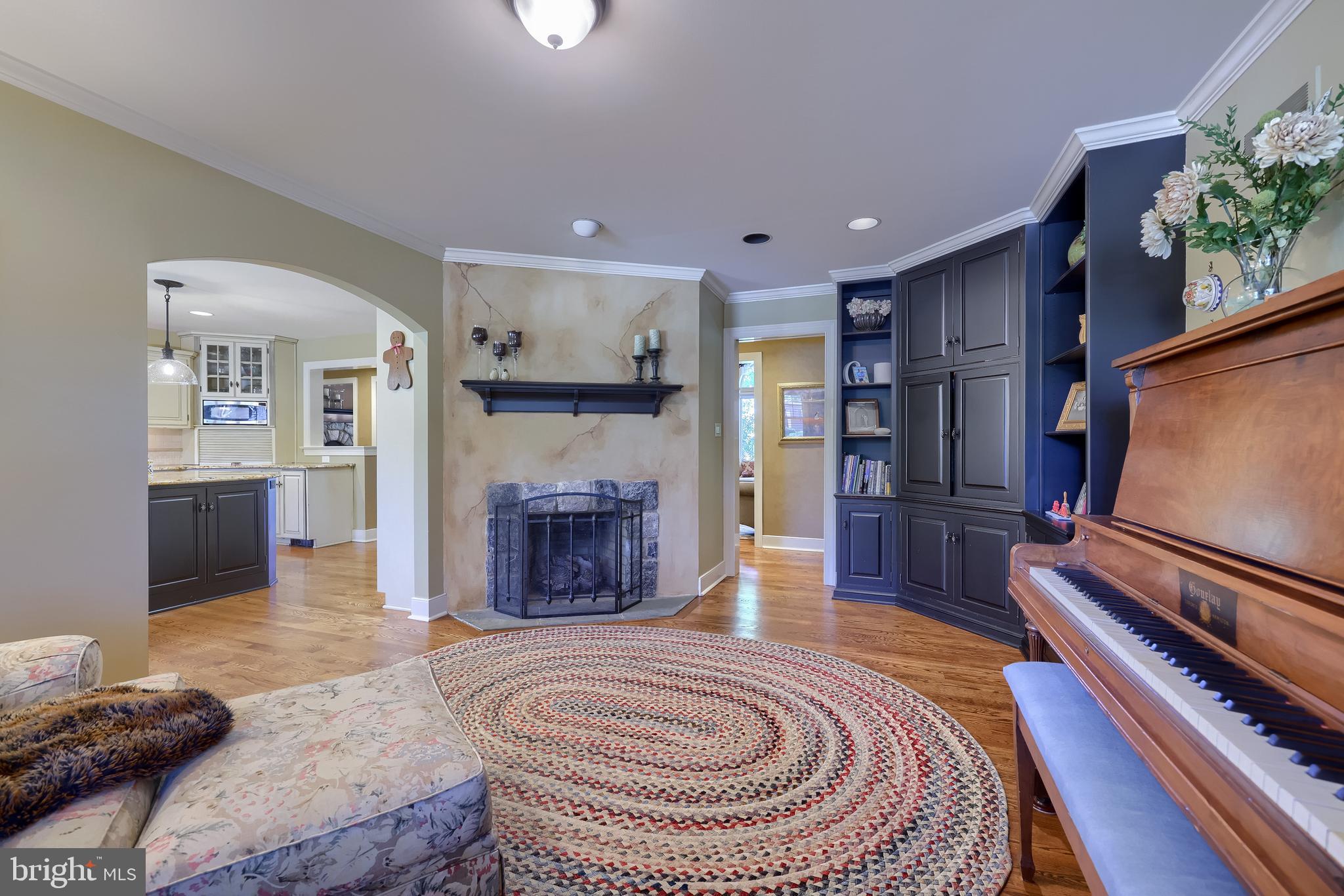 38 Westwind Circle Lititz, PA 17543 - Photo 30 of 113 a living room with furniture and a fireplace