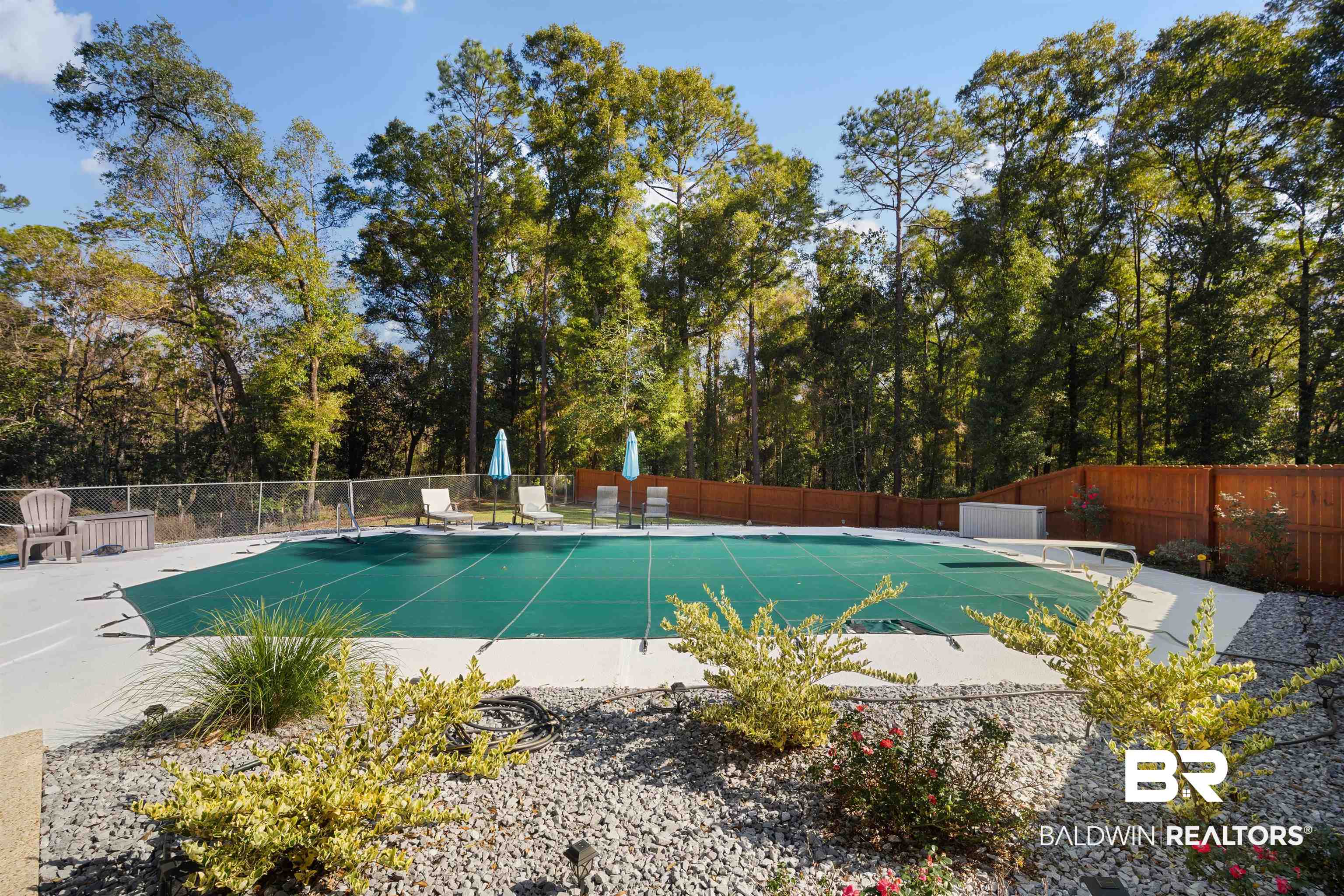 7912 Yorkhaven Road Mobile, AL 36695 - Photo 34 of 41 View of swimming pool with a patio and a fenced backyard