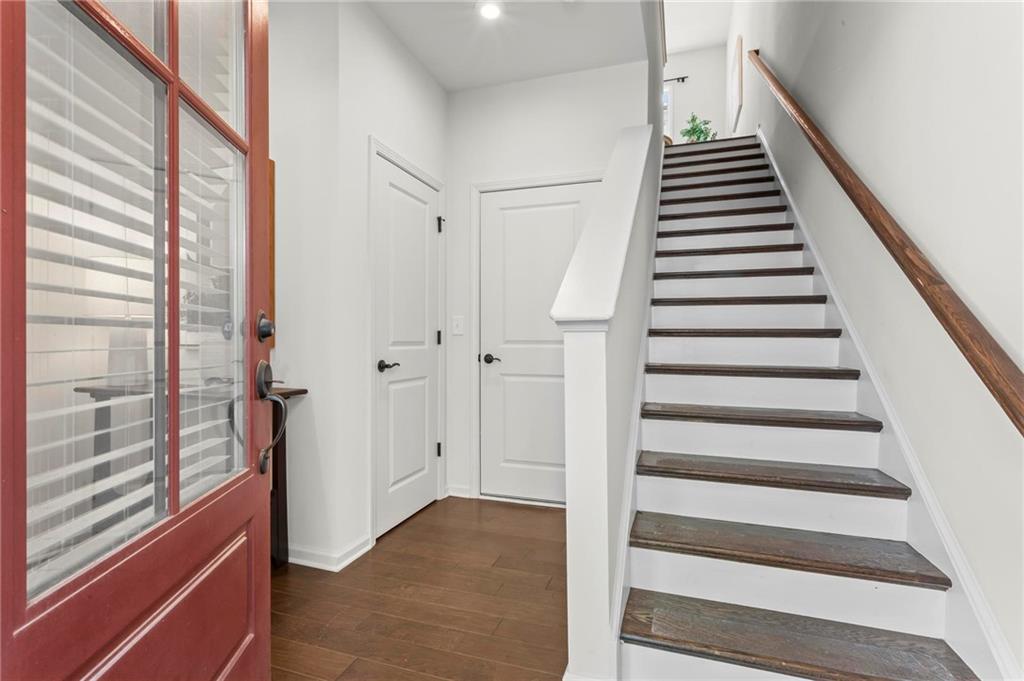 718 Needletail Way Atlanta, GA 30312 - Photo 2 of 44 a view of an entryway with staircase