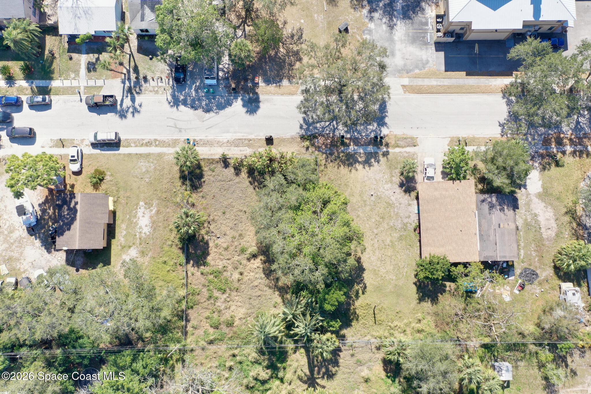504 Burr Street Melbourne, FL 32901 - Photo 5 of 20 a view of a yard covered with trees