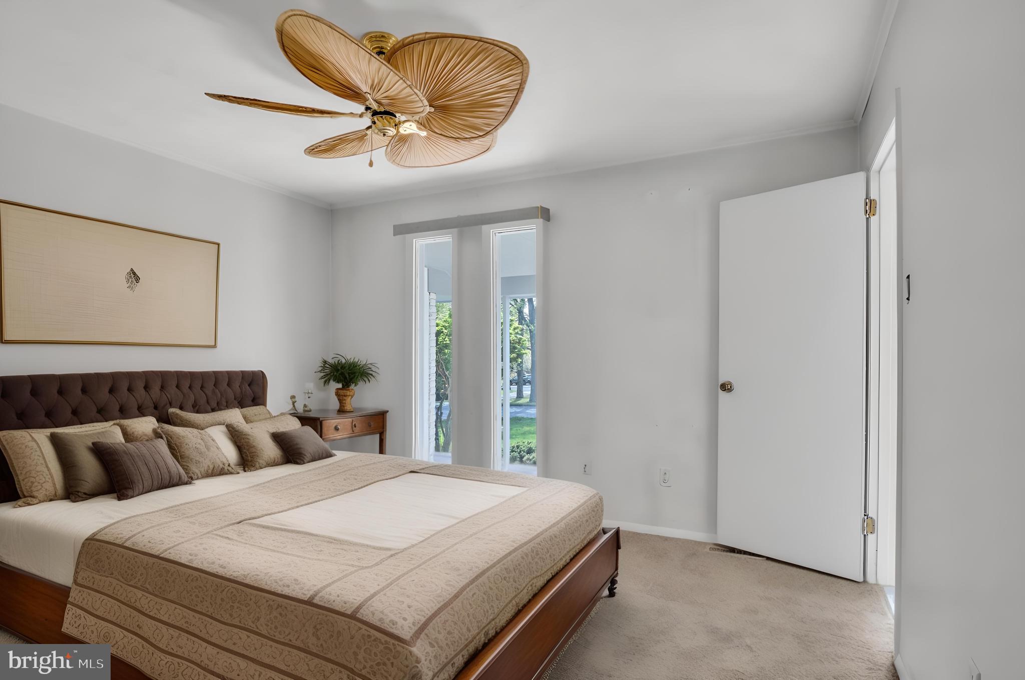 4536 Custer Drive Harrisburg, PA 17110 - Photo 26 of 53 a bed room with a bed and a ceiling fan