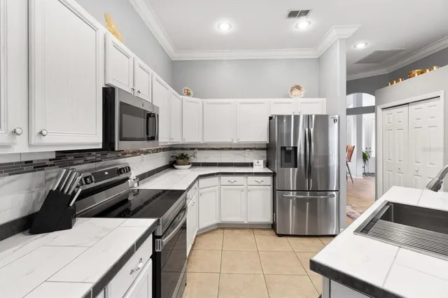 a bedroom with a bed and a shower