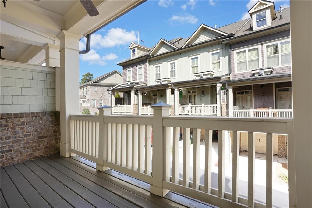 2443 Gatebury Circle Atlanta, GA 30341 - Photo 26 of 45 a view of a house with wooden deck