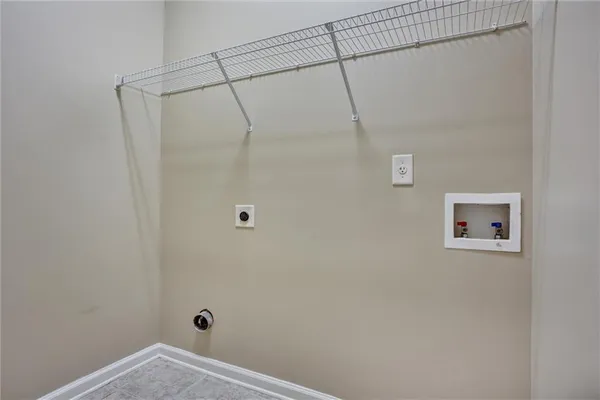 a view of a small space