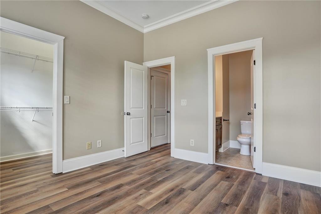 2443 Gatebury Circle Atlanta, GA 30341 - Photo 32 of 45 wooden floor and closet in a room