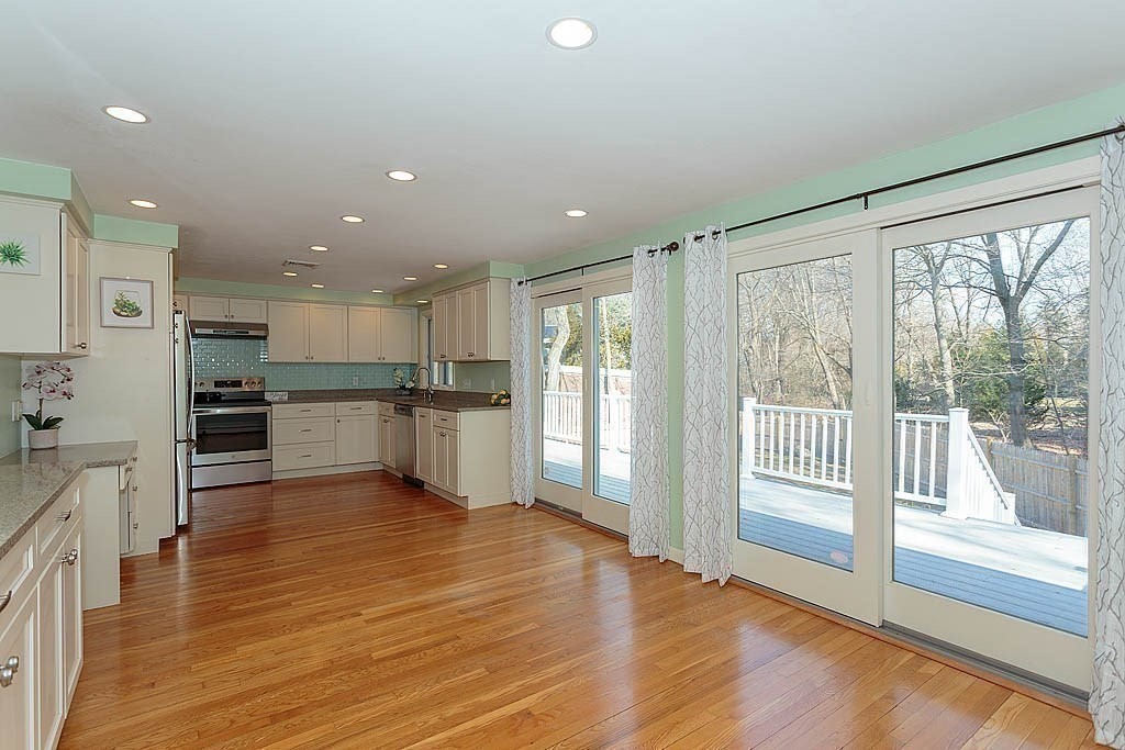 130 Worthen Road Lexington, MA 02421 - Photo 9 of 27 a view of kitchen with wooden floor