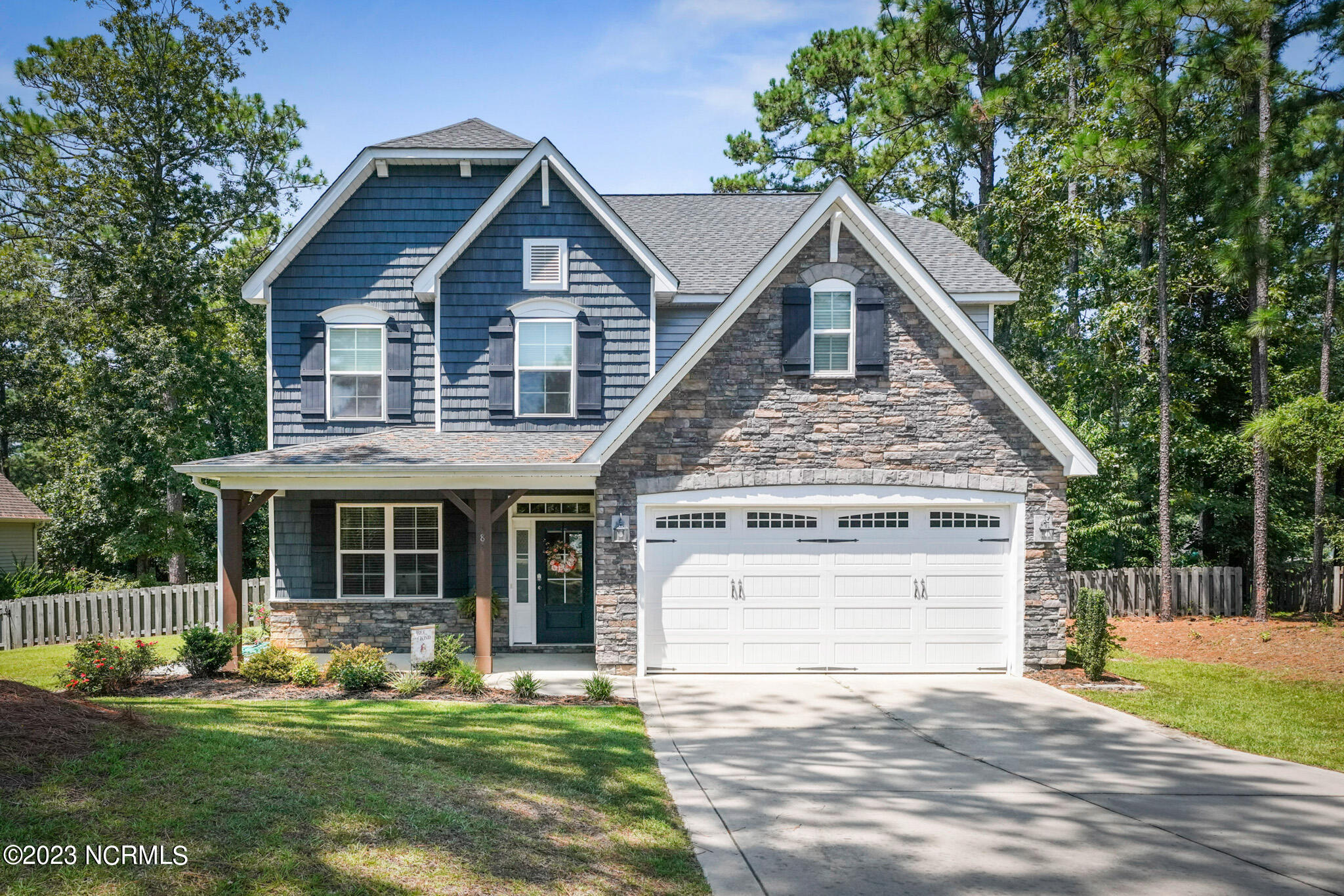 584 Michael Road Whispering Pines, NC 28327 - Photo 1 of 36 Front of home
