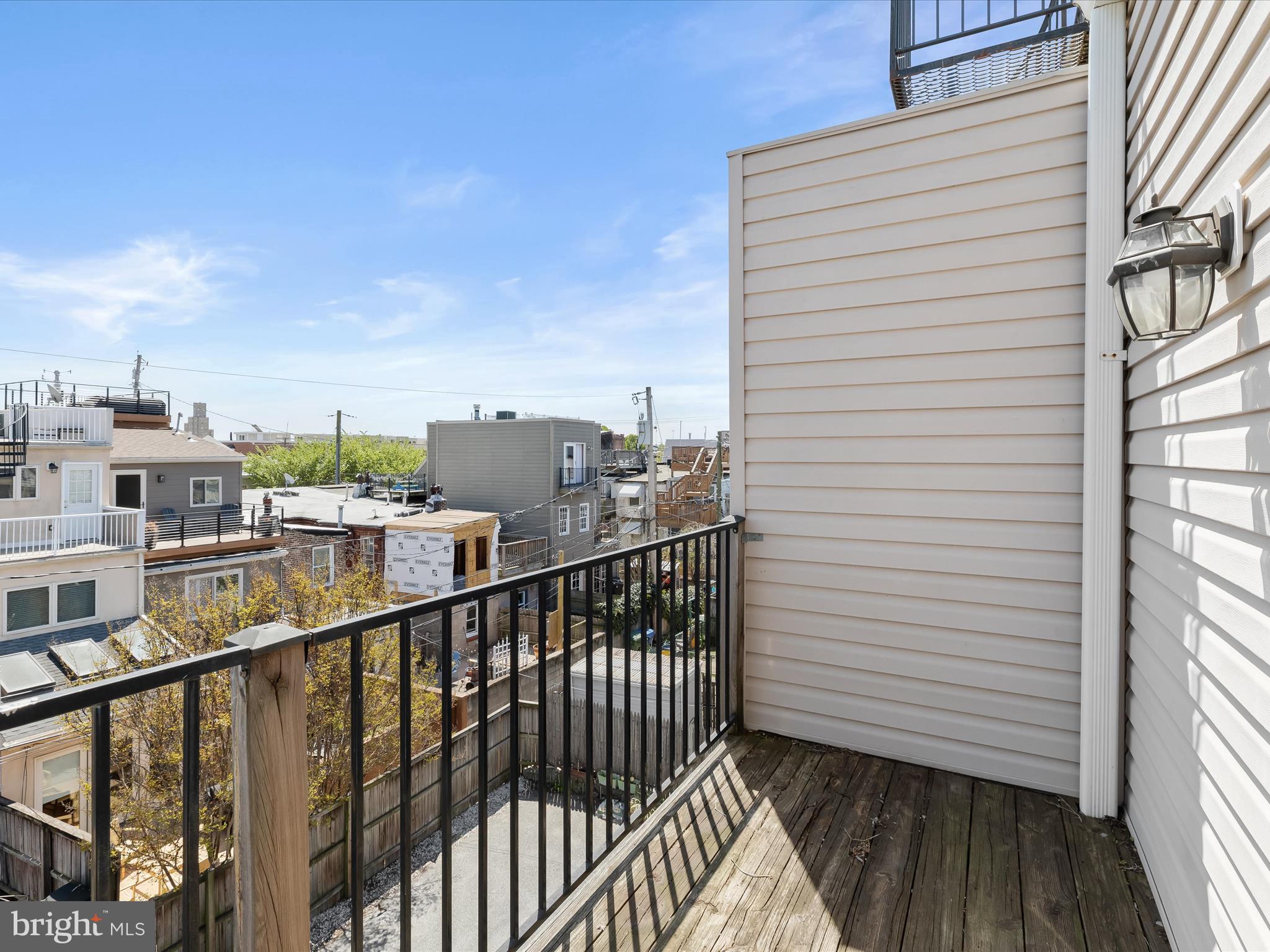 1335 Cooksie Street Baltimore, MD 21230 - Photo 30 of 46 Upper Level Balcony