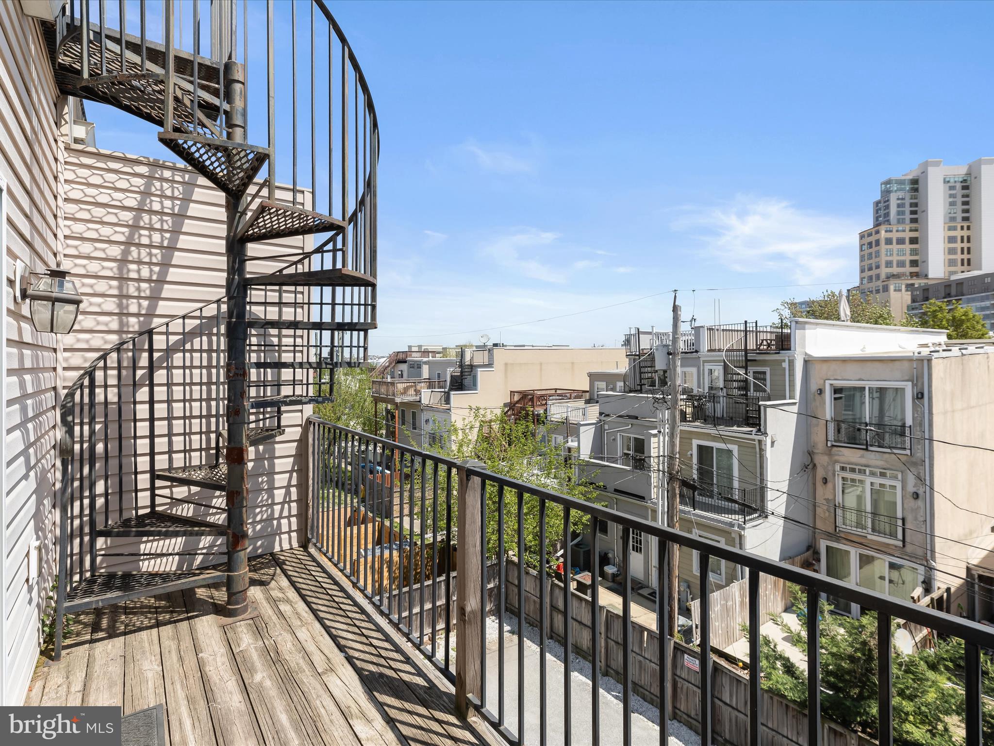 1335 Cooksie Street Baltimore, MD 21230 - Photo 31 of 46 Upper Level Balcony