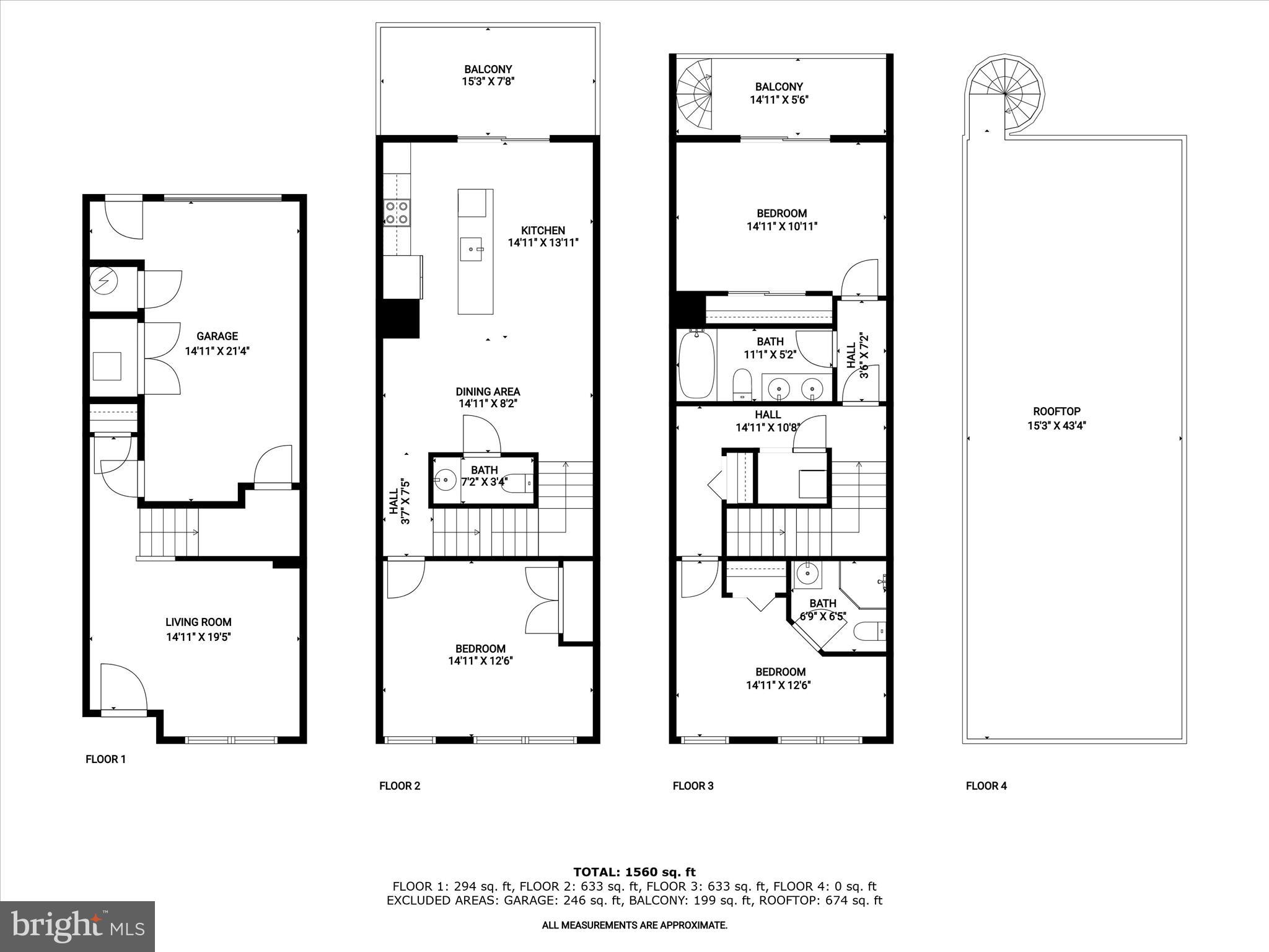 1335 Cooksie Street Baltimore, MD 21230 - Photo 46 of 46 Floor Plans