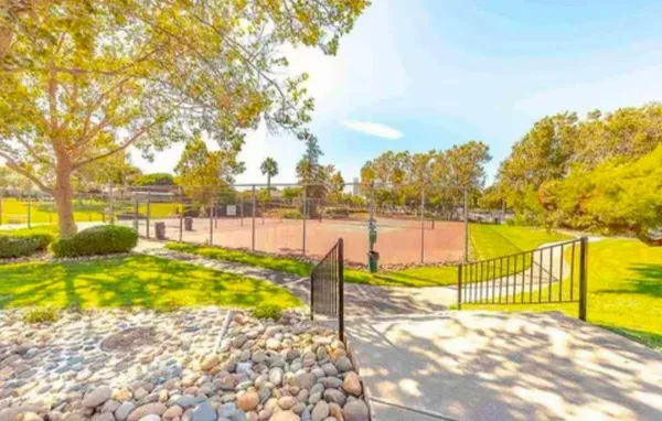 a view of swimming pool with an outdoor space