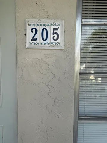 a close up of a sign