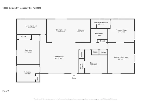 $339,000 | 10977 Delago Drive, Jacksonville, FL 32246