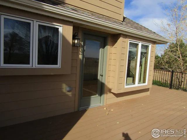 a front view of a house with a empty space