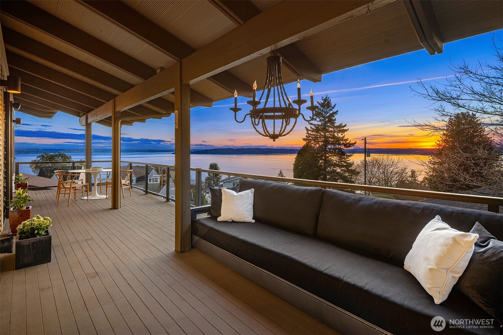 2826 Southwest 170th Street Burien, WA 98166 - Photo 11 of 40 a view of a couch sitting in patio of a house