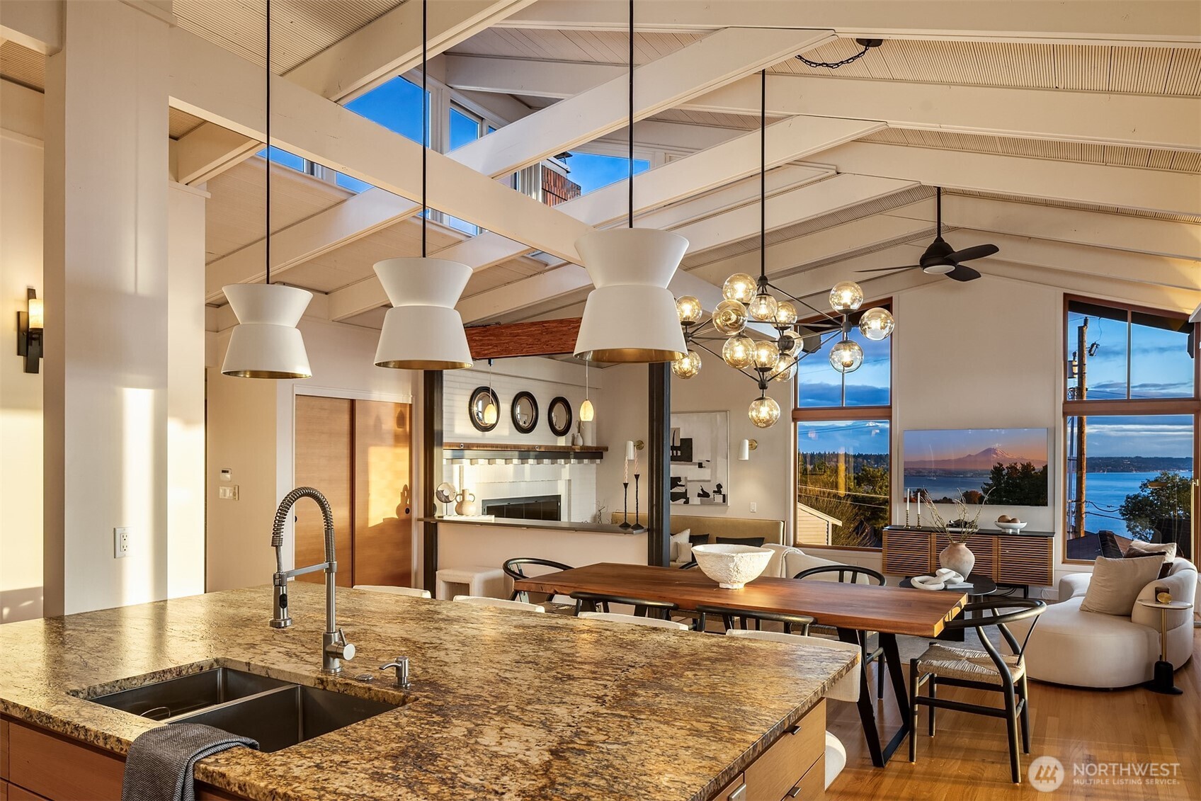 2826 Southwest 170th Street Burien, WA 98166 - Photo 13 of 40 a kitchen with a table and chairs in it