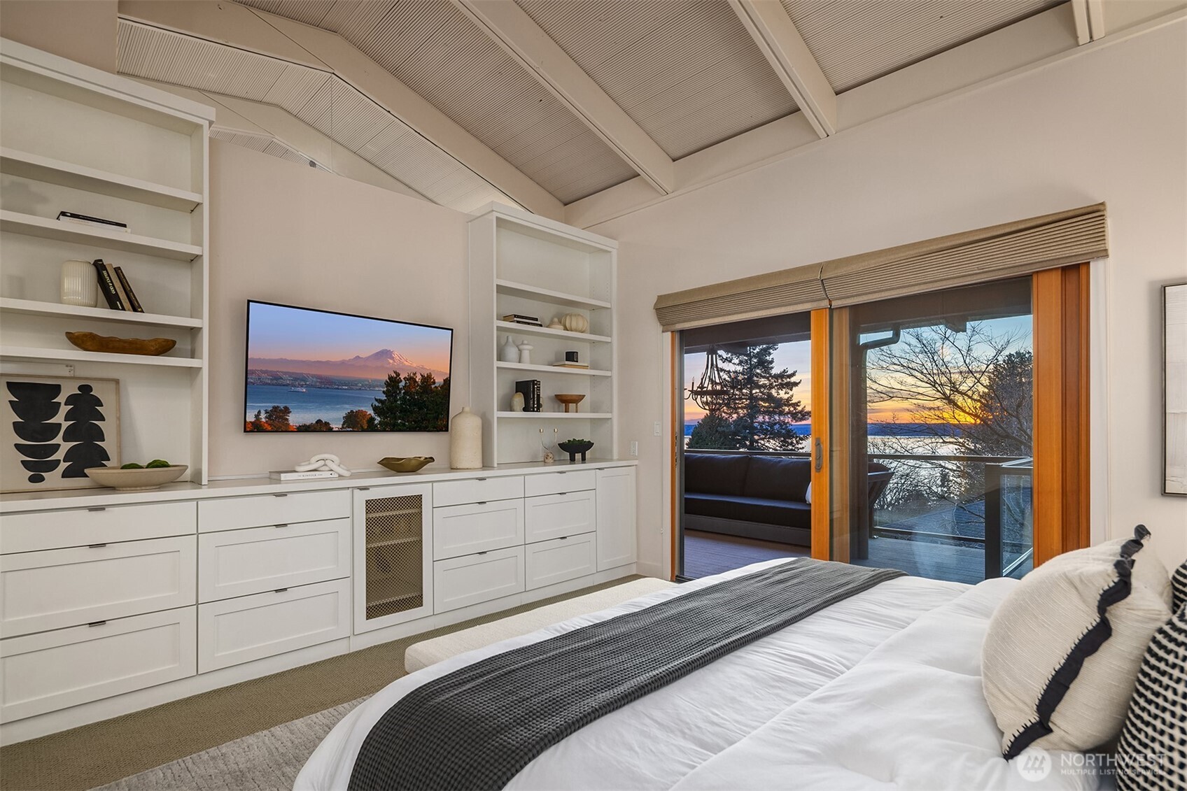2826 Southwest 170th Street Burien, WA 98166 - Photo 20 of 40 a bedroom with a large bed and a window
